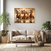 majestic horse canvas painting Hand-painted artwork